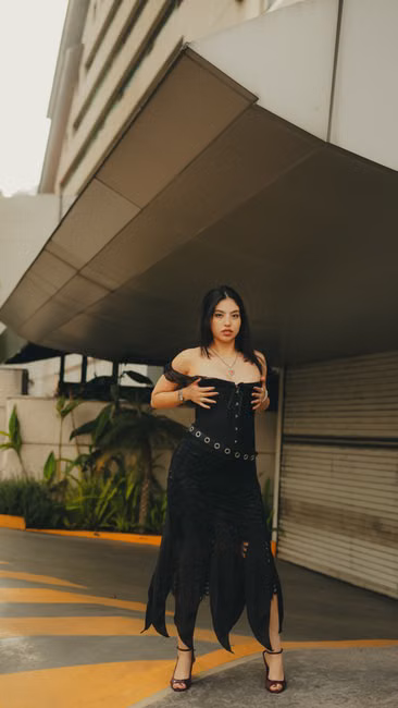 Saia Jeans Curta